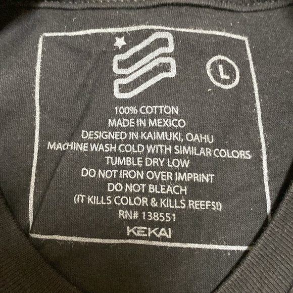 โค๏ธ Kekai Hawaii One Ocean T-shirt Tee New - Picture 4 of 5